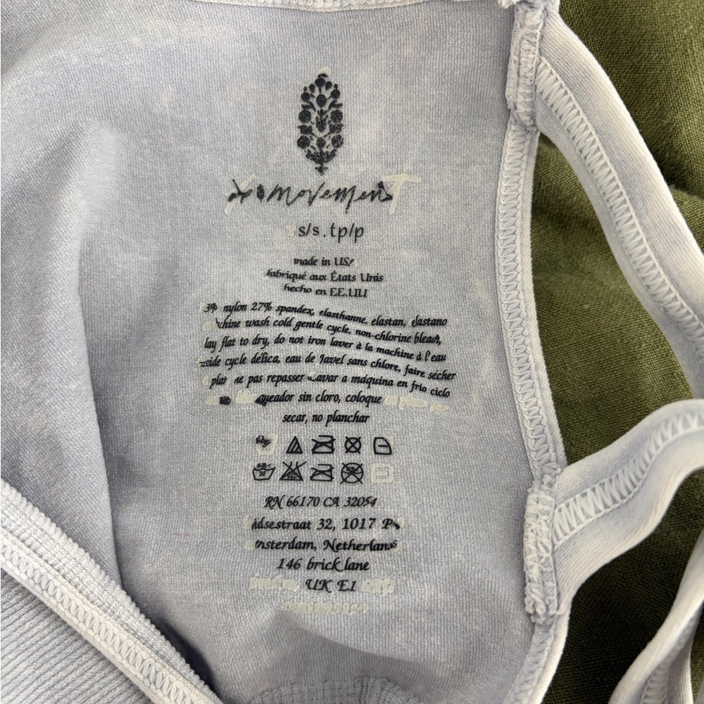 Free People Movement Good Karma Onesie | XS/S | Ice Grey - Picture 9 of 9